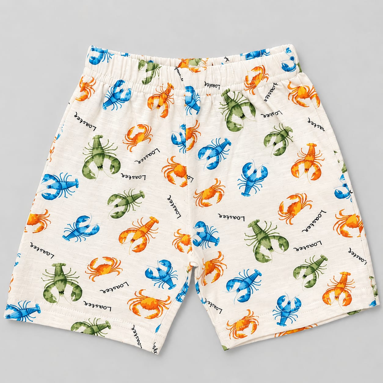 Ocean Friends Sleeveless Shorts Co-ord Set