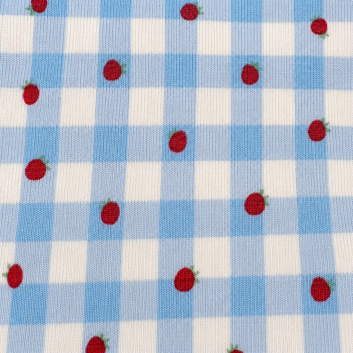 Girls' Cherry Picnic Gingham Palazzo Set