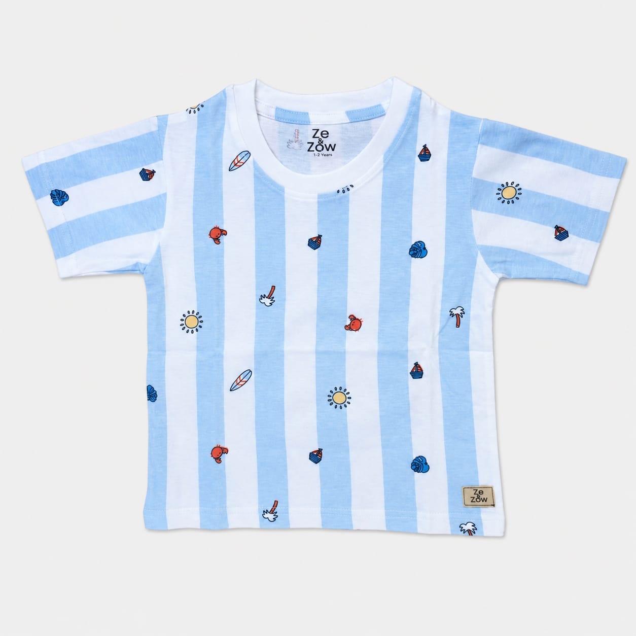 Little Sailor Shorts Co-ord Set