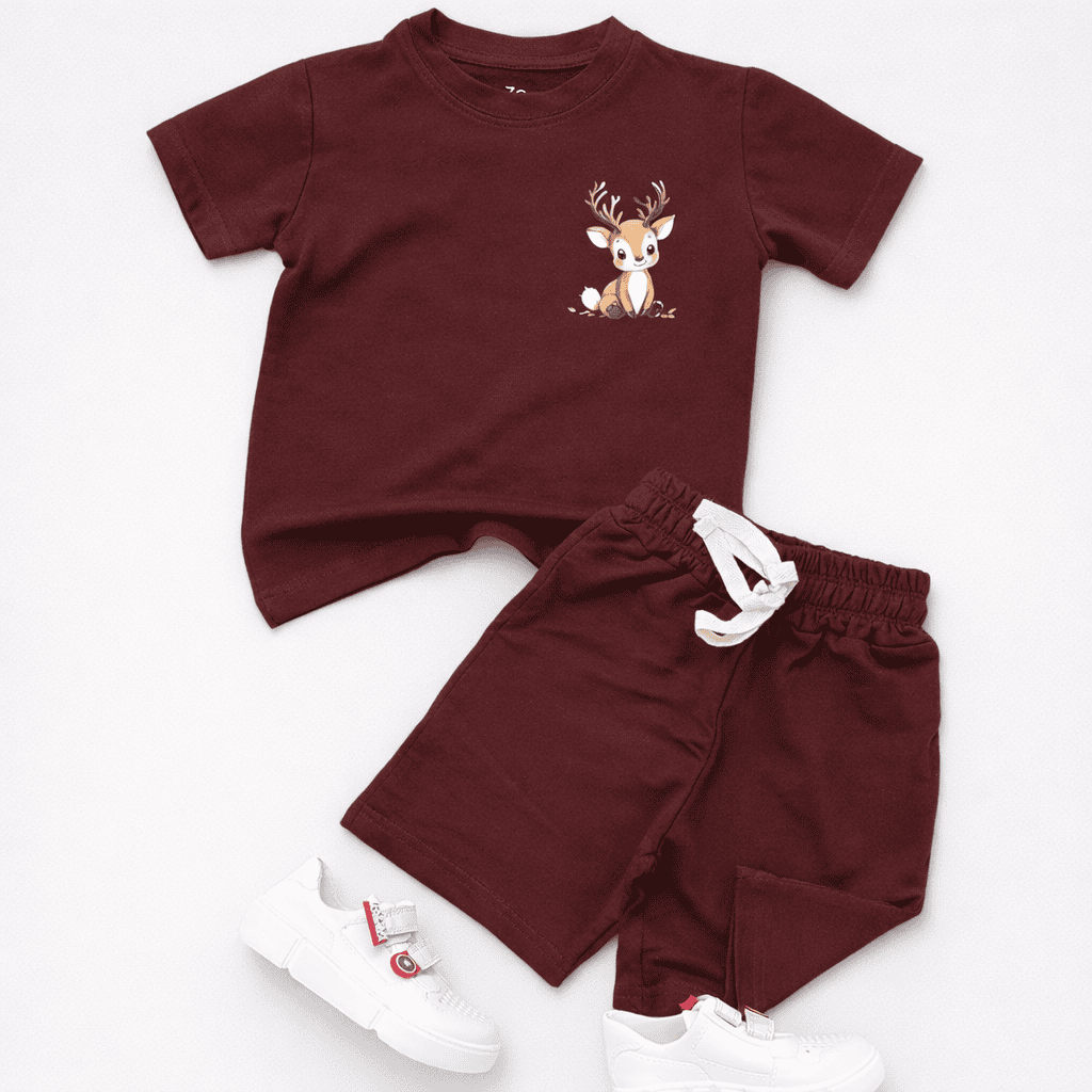 Little Fawn Coord set - Brown