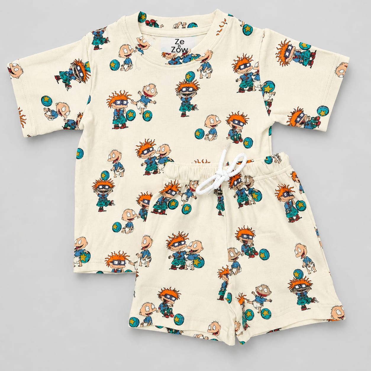 Retro Fun Shorts Co-ord Set