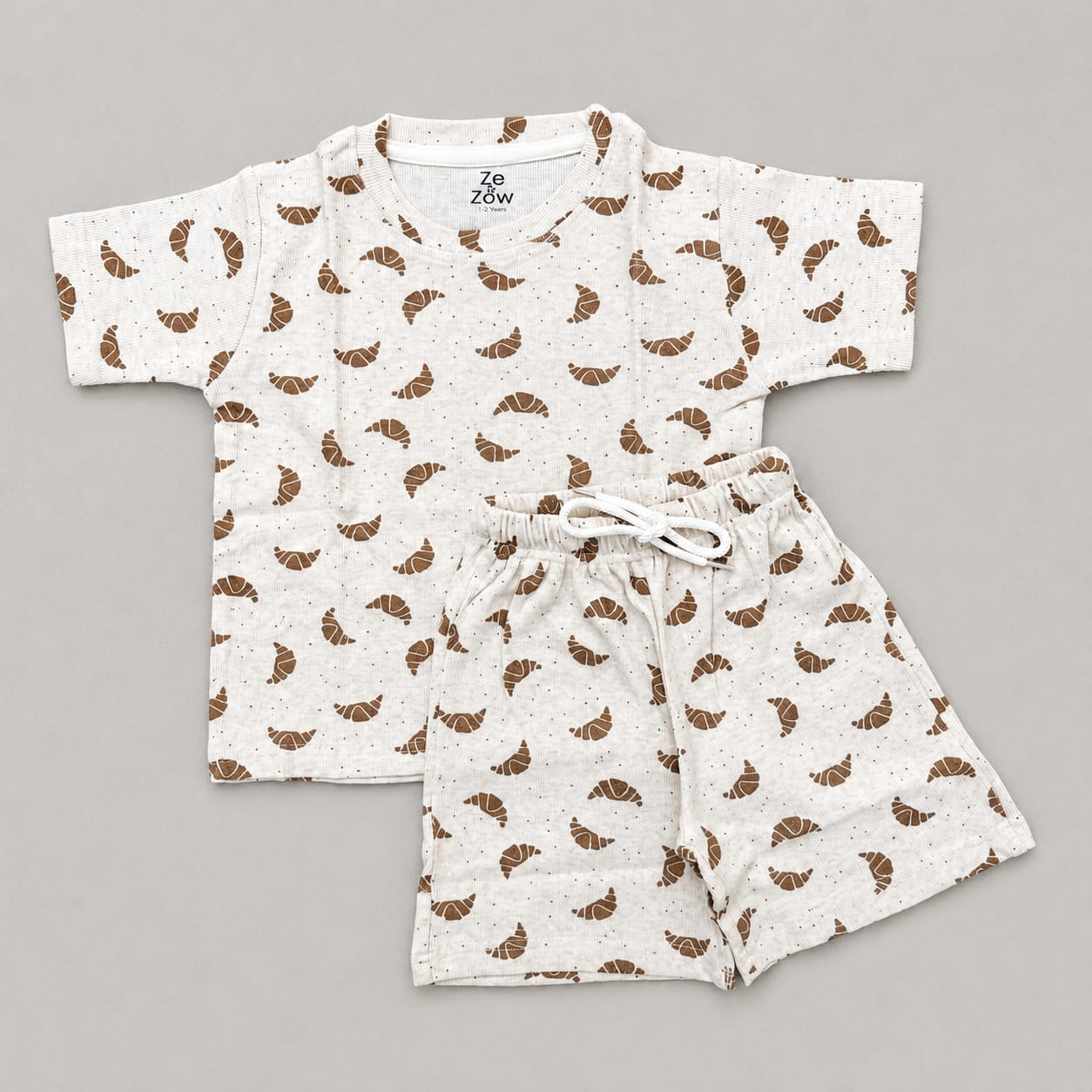 Croissant Crush Shorts Co-ord Set