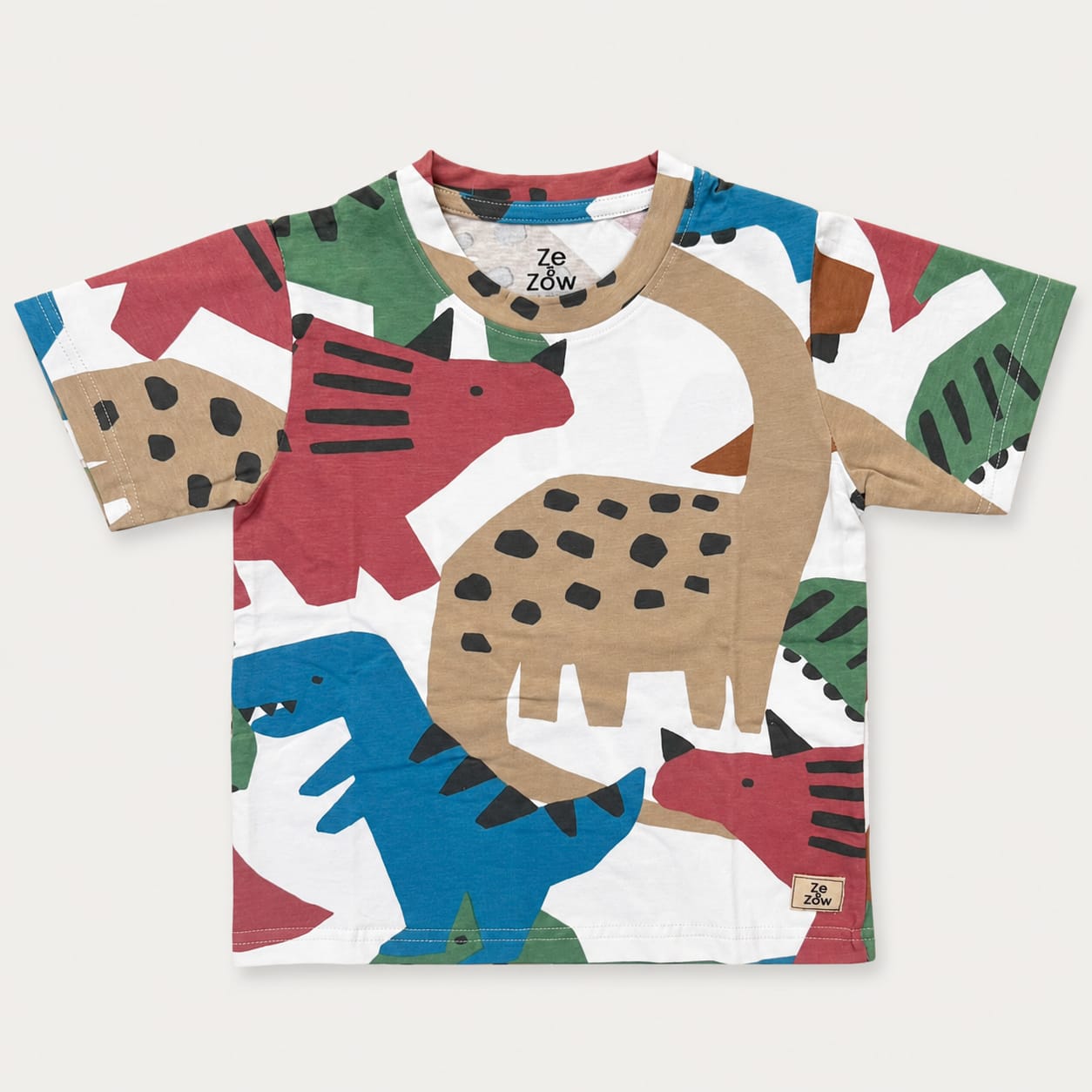 Happy Dinos Shorts Co-ord Set
