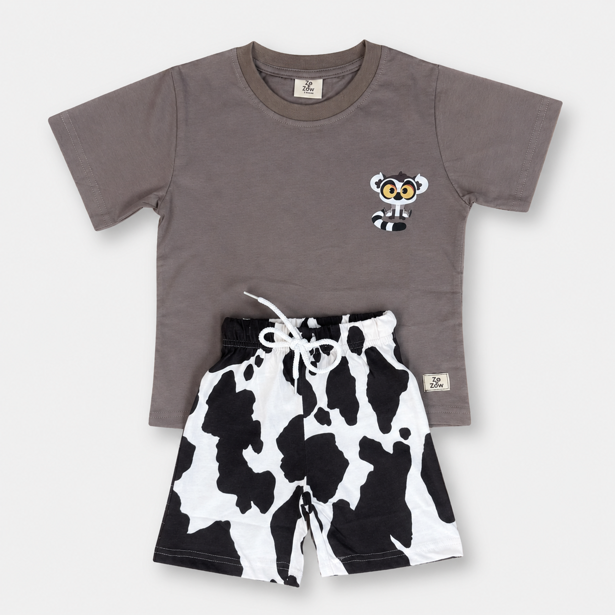 Moo & Me shorts Co-ord Set
