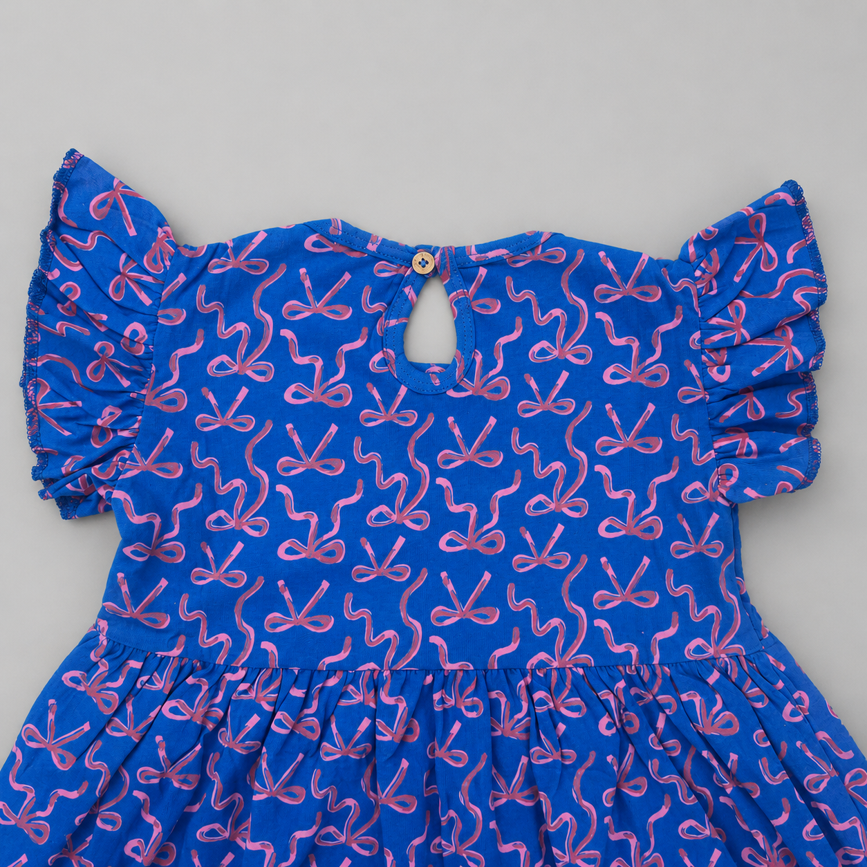 Blue Bow Frock