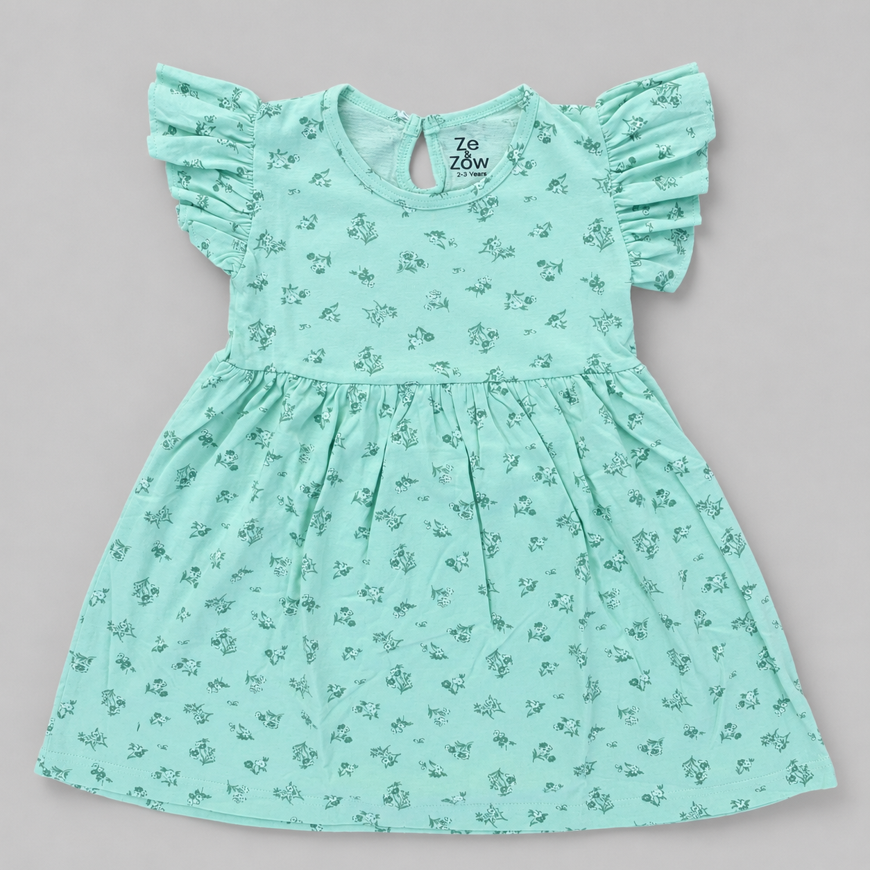 Mint Floral Frock