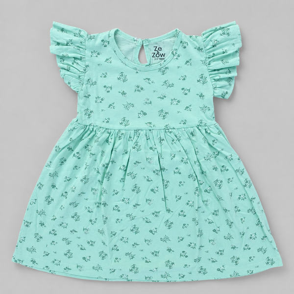 Mint Floral Frock