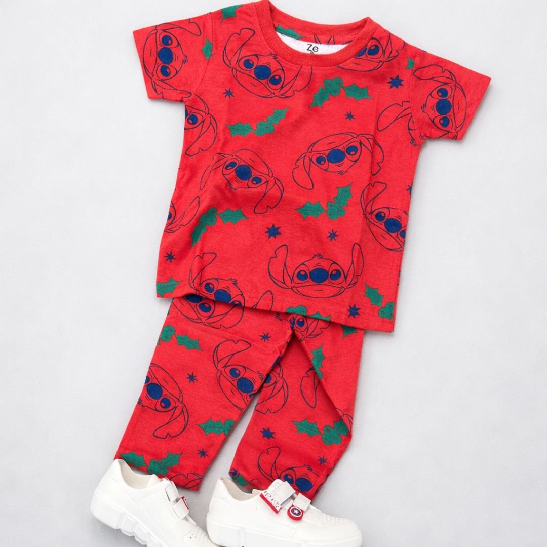 Bright Pup Co‑ord Set - Orange