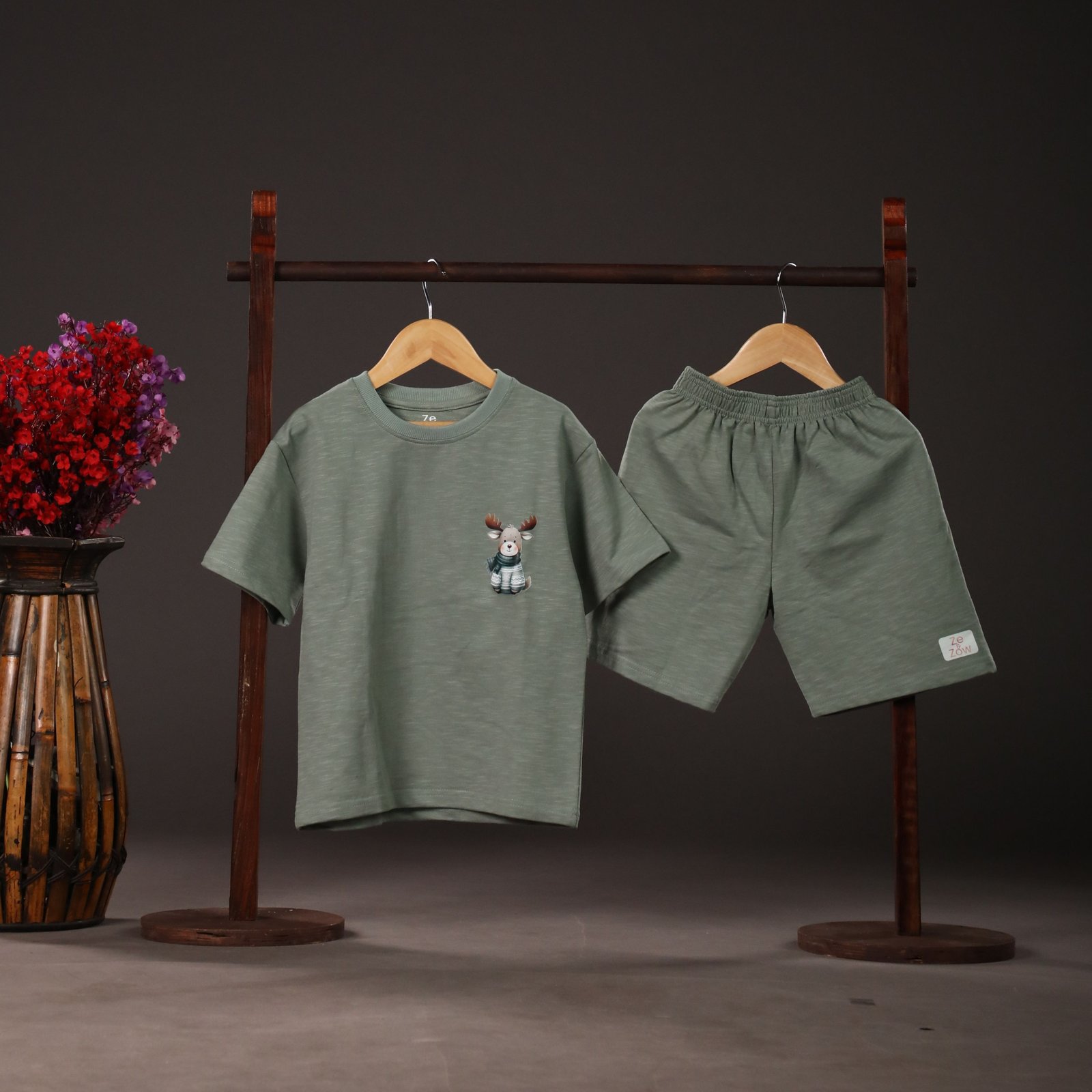 Cool Moose Co-ord set - Sage Green