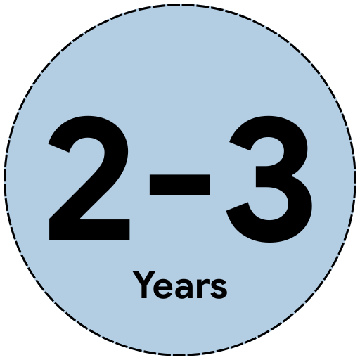 2-3 Years